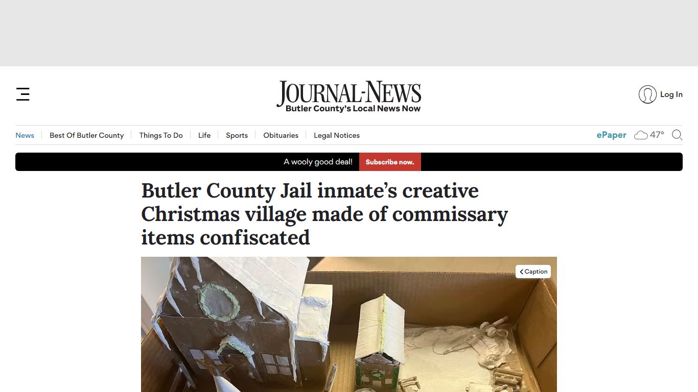 ‘Shows talent’ but BCSO inmate’s Christmas village confiscated as ...