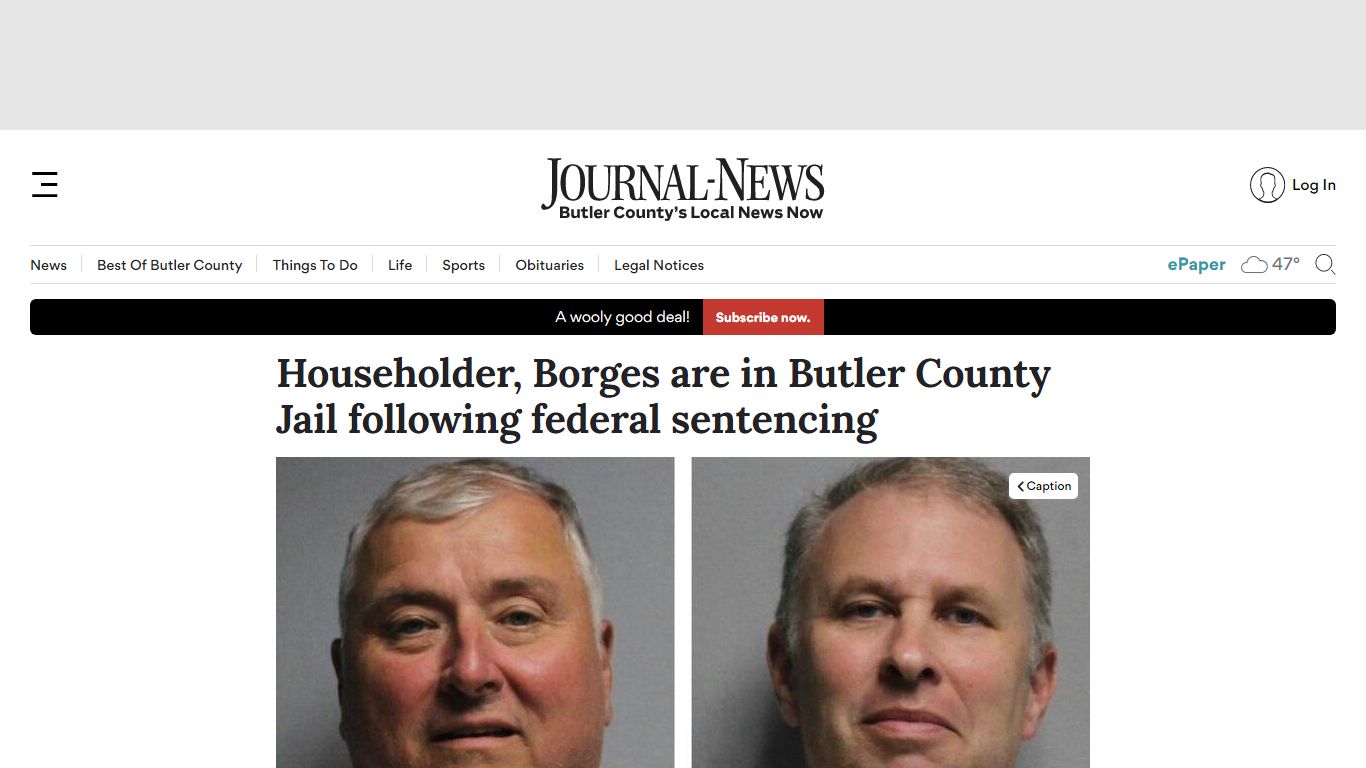 Householder, Borges are in Butler County Jail following ... - Journal-News